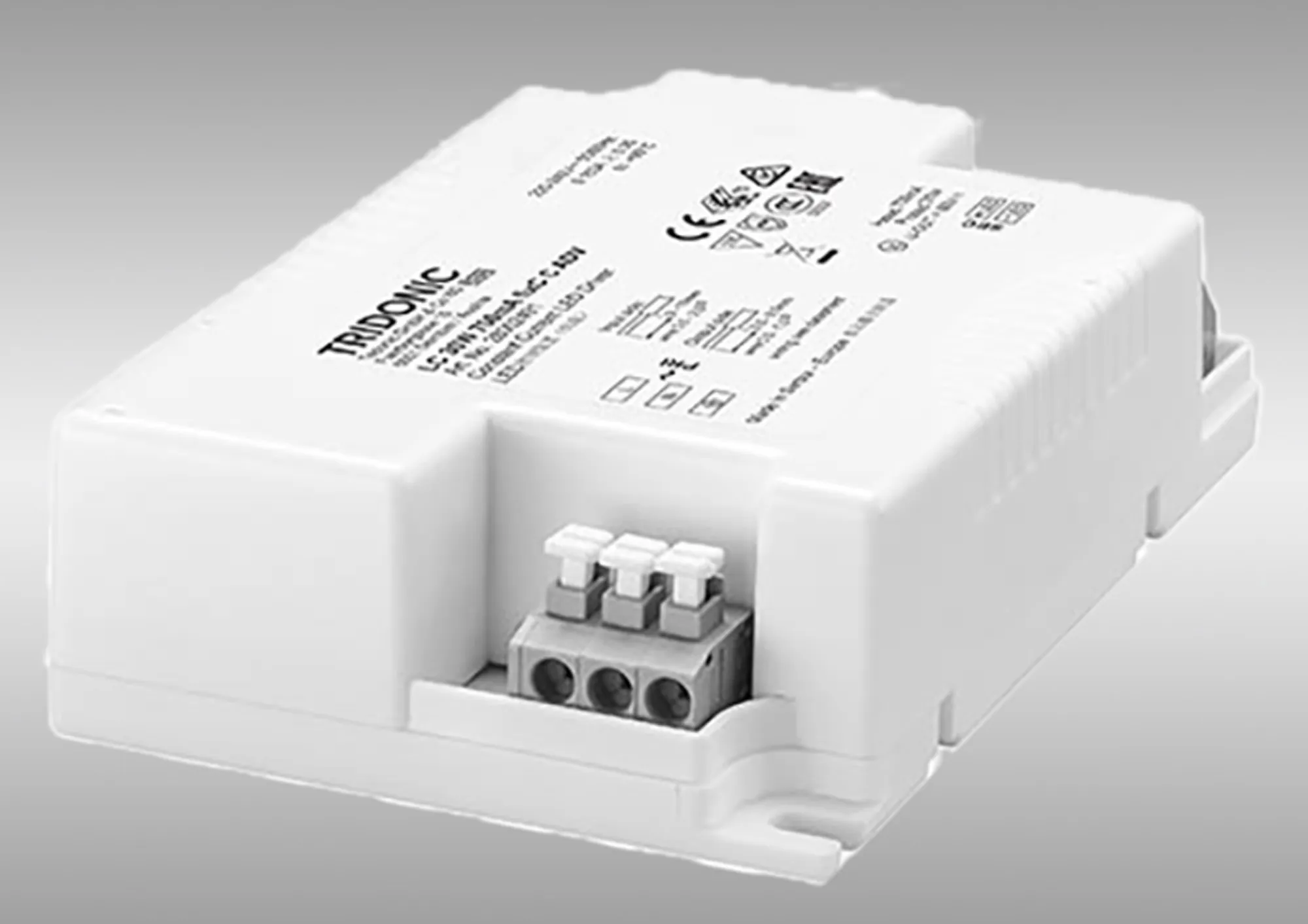 25W 600mA fixC C ADV, Constant current LED Driver,  21.4 - 44Vdc output, IP20, 28002490  Tridonic LC